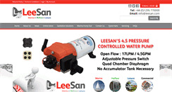 Desktop Screenshot of leesan.com