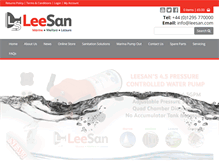 Tablet Screenshot of leesan.com